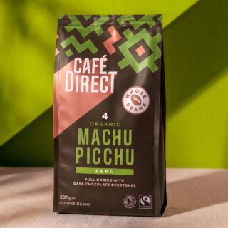 Cafedirect FT Whole Bean Machu Picchu Organic Coffee