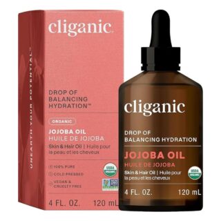Cliganic Organic Jojoba Oil 4oz