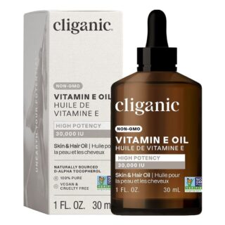 Cliganic Pure Non-GMO Vitamin E Oil 1oz