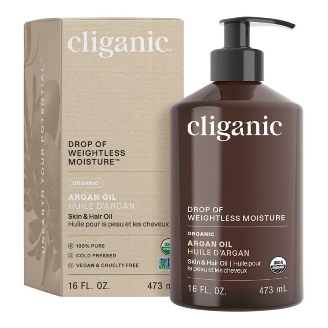 Cliganic Organic Argan Oil 16oz
