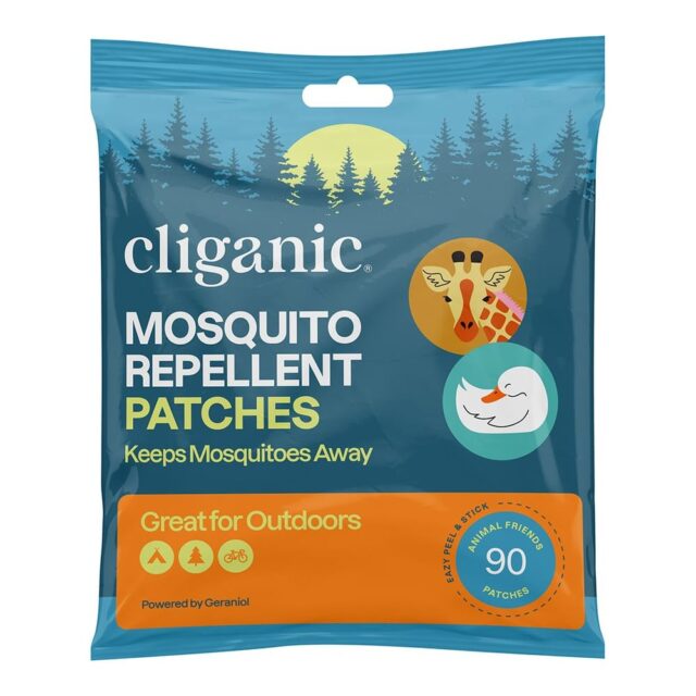 Cliganic Repellent Patches Kids Animals 90CT