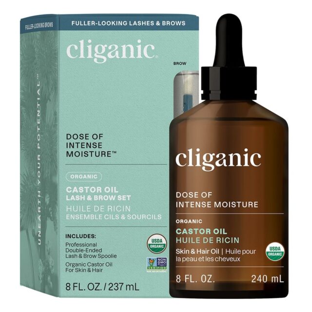 Cliganic Organic Castor Oil 8oz