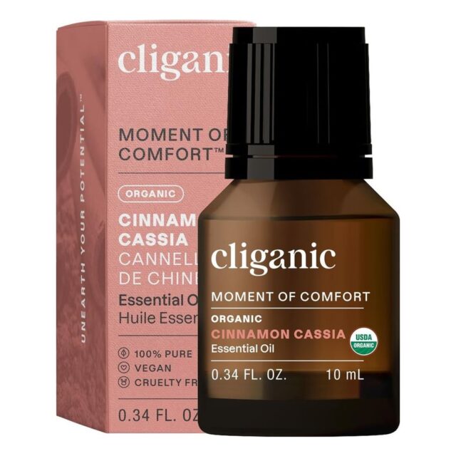 Cliganic Organic Cinnamon Cassia Oil