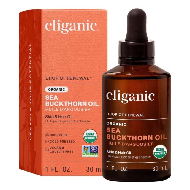 Cliganic Organic Sea Buckthorn Oil 1oz