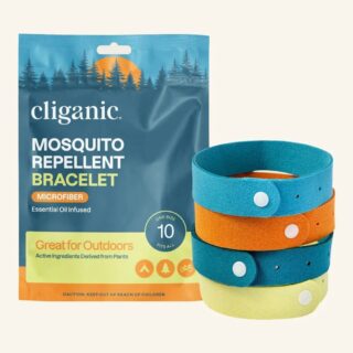 Cliganic Microfiber Repellent Bands 10 Pack