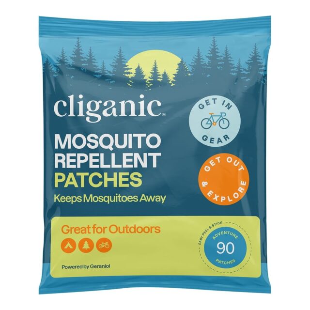 Cliganic Repellent Patches Adult Outdoor Badges 90CT