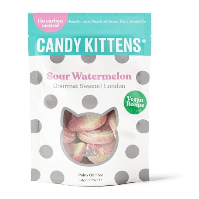 Candy Kittens Sour Watermelon Sweets