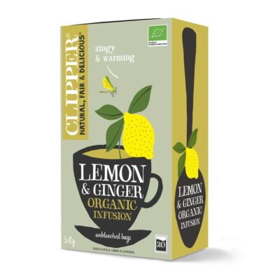 Clipper Organic Lemon and Ginger Infusion