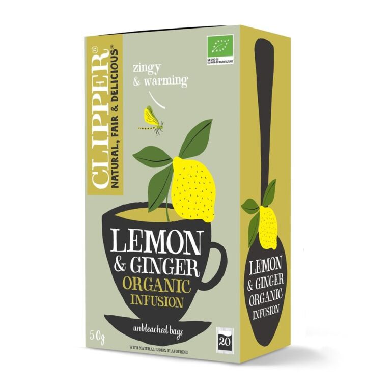 Clipper Organic Lemon and Ginger Infusion