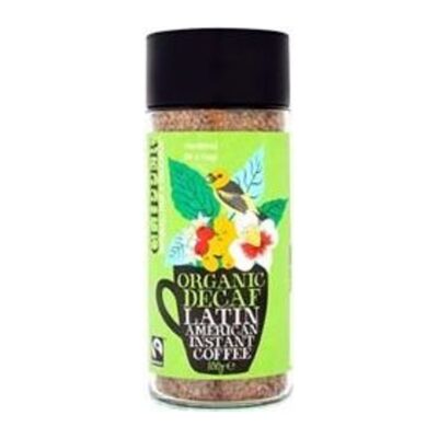Clipper Organic FairTrade Latin American Decaffeinated Instant Coffee