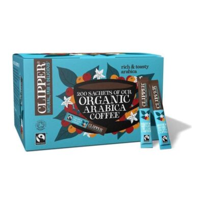 Clipper Organic Fairtrade Arabica Coffee x200 Sticks