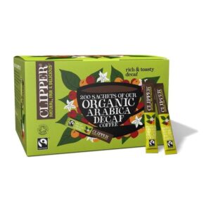 Clipper Organic Fairtrade Arabica Decaf Coffee x200 Sticks