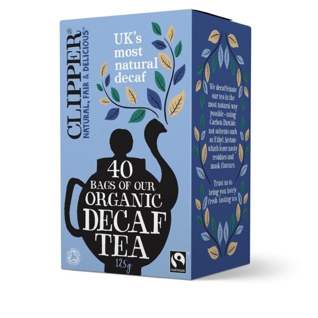 Clipper Organic and Fair Trade Everyday Decaf Tea