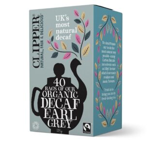 Clipper Organic & Fair Trade Earl Grey Decaf Tea