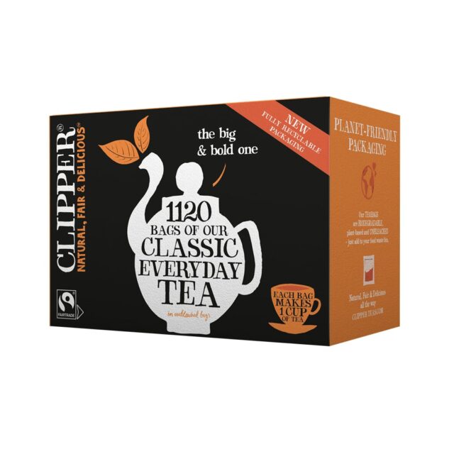 Clipper Fairtrade Everyday One Cup 1120 Tea Bags