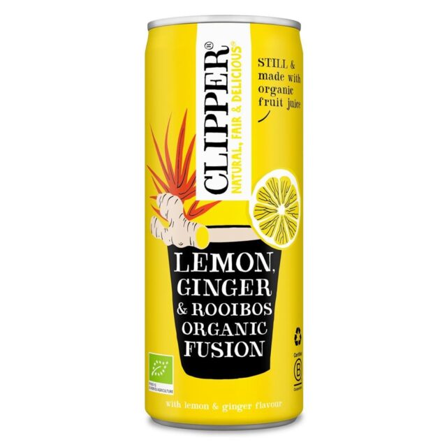 Clipper Lemon Ginger & Rooibos 250ml Infusion