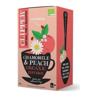 Clipper Organic Chamomile & Peach Infusions EST