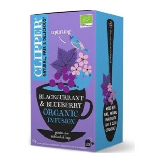 Clipper Organic Blackcurrant and Blueberry Infusions
