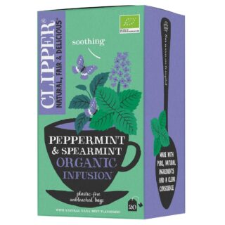 Clipper Organic Peppermint and Spearmint Infusion