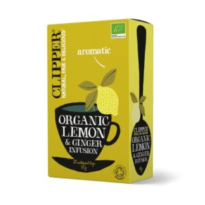 Clipper Organic Lemon and Ginger Infusion 25 Bag