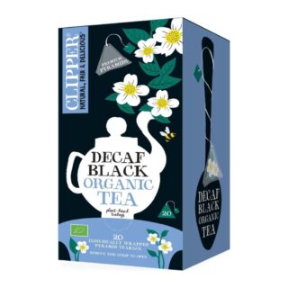 Clipper Organic Decaf Black Tea 20 Pyramid Bags