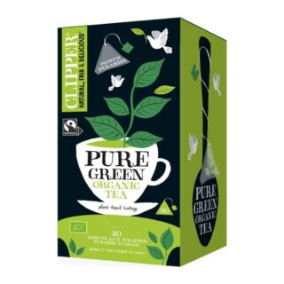 Clipper Organic FT Pure Green 20 Pyramid Bags