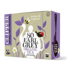 Clipper FairTrade Organic Earl Grey Tea 80 Bag