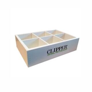 Clipper Wooden 6 Compartment Display Box