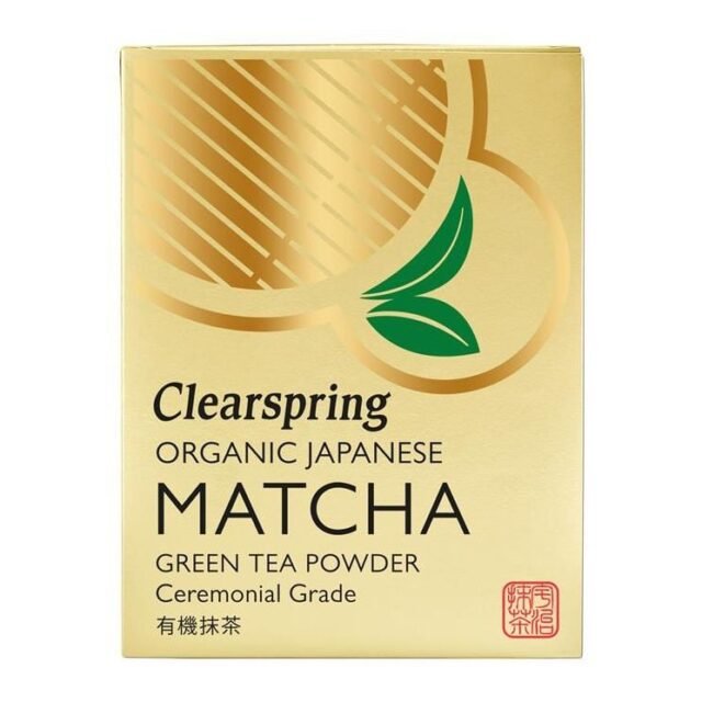 Clearspring Organic Matcha Green Tea Ceremonial Grade (Tin)