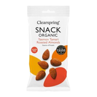 Clearspring Snack Organic Yaemon Tamari Roasted Almonds