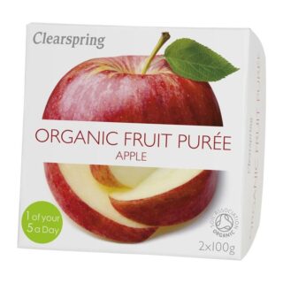 Clearspring Fruit Puree Apple 2 X