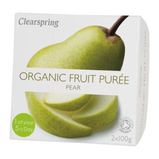 Clearspring Fruit Puree Pear 2 X