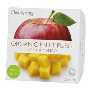 Clearspring Fruit Puree Apple and Mango 2 X