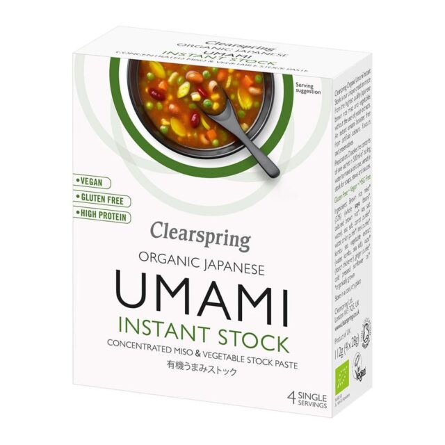 Clearspring Organic Japanese Umami Instant Stock 4 x
