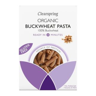 Clearspring Organic Gluten Free Buckwheat Pasta - Tortiglioni