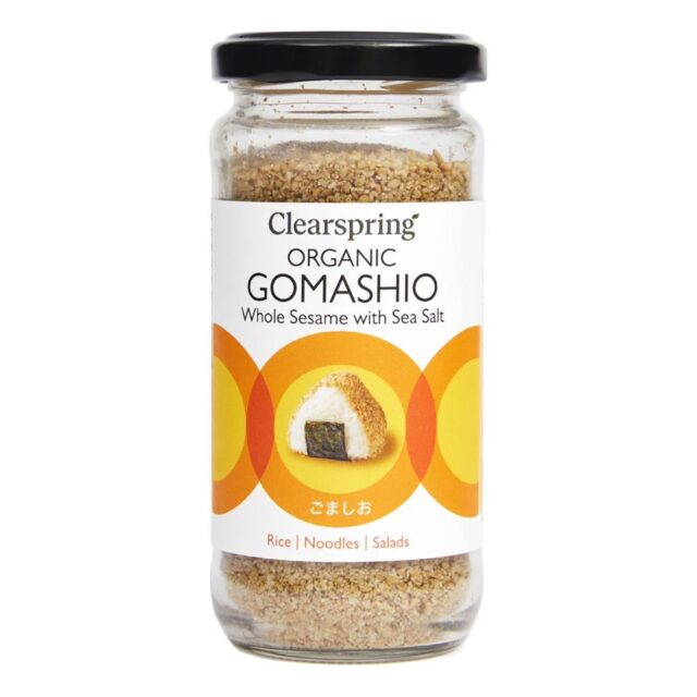 Clearspring Organic Gomashio - Whole Sesame with Sea Salt