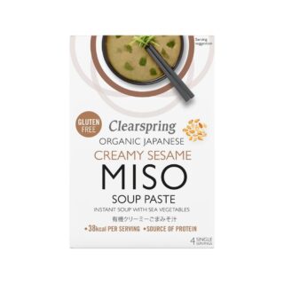 Clearspring Organic Japanese Creamy Sesame Instant Miso Soup