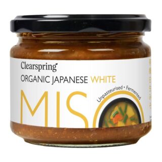 Clearspring Organic Japanese White Miso Jar (Unpasteurised)
