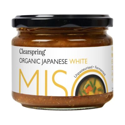 Clearspring Organic Japanese White Miso Jar (Unpasteurised)