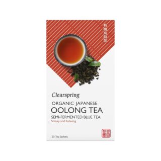 Clearspring Organic Japanese Oolong Tea Semi-Fermented Blue