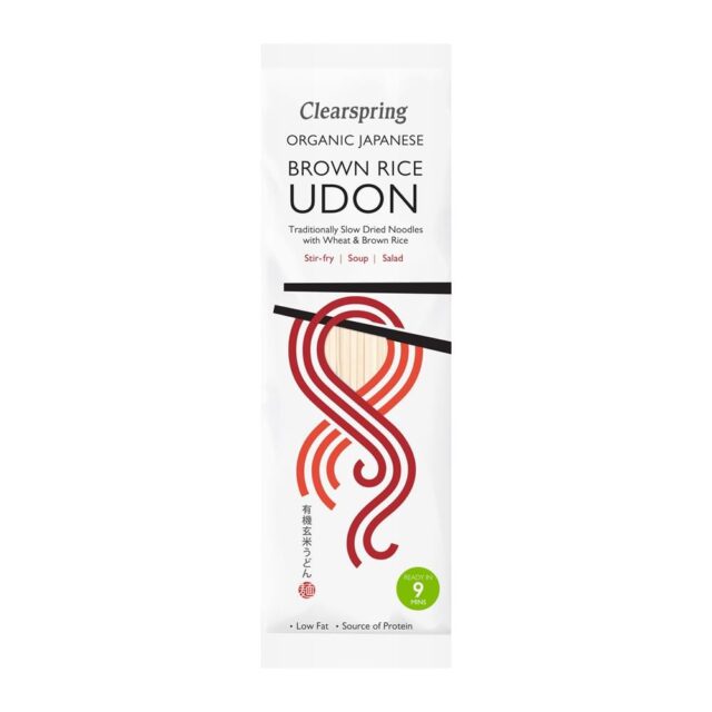Clearspring Organic Japanese Brown Rice Udon Noodles