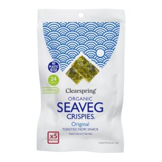 Clearspring Original - Organic Seaveg Crispies Multipack (TRAYLESS)