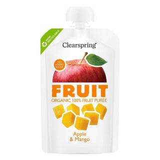 Clearspring Organic FRUIT 100% Fruit Puree - Apple & Mango