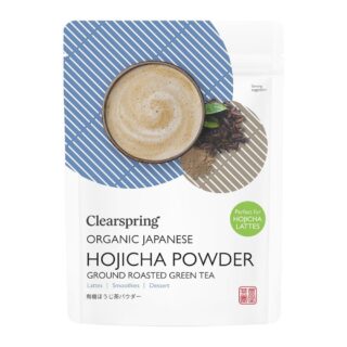 Clearspring Organic Japanese Hojicha Powder - Ground Roasted Green Tea