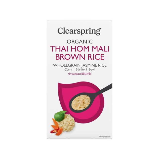 Clearspring Organic Thai Hom Mali Brown Jasmine Rice