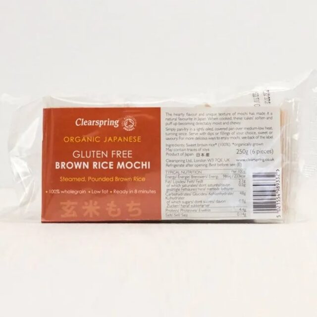 Clearspring Organic Gluten Free Brown Rice Mochi