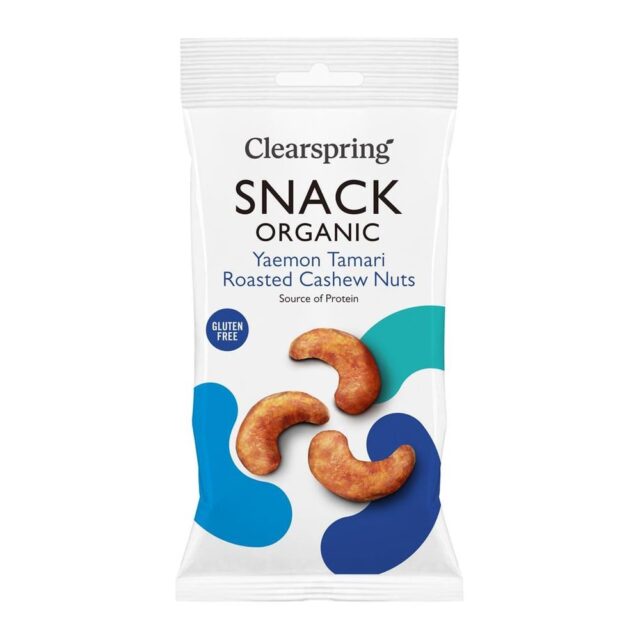 Clearspring Tamari Roasted Cashew Nuts