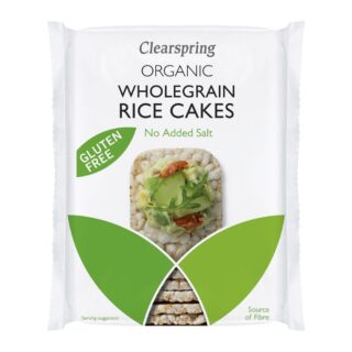 Clearspring Organic Thin Rice Cakes No Added S