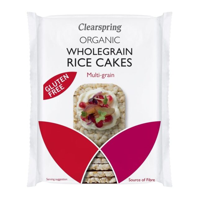 Clearspring Organic 3-Grains thin Rice Cakes