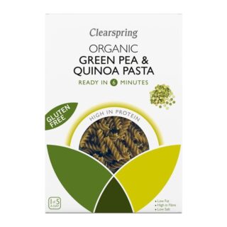 Clearspring Organic Gluten Free Green Pea and Quinoa Pasta